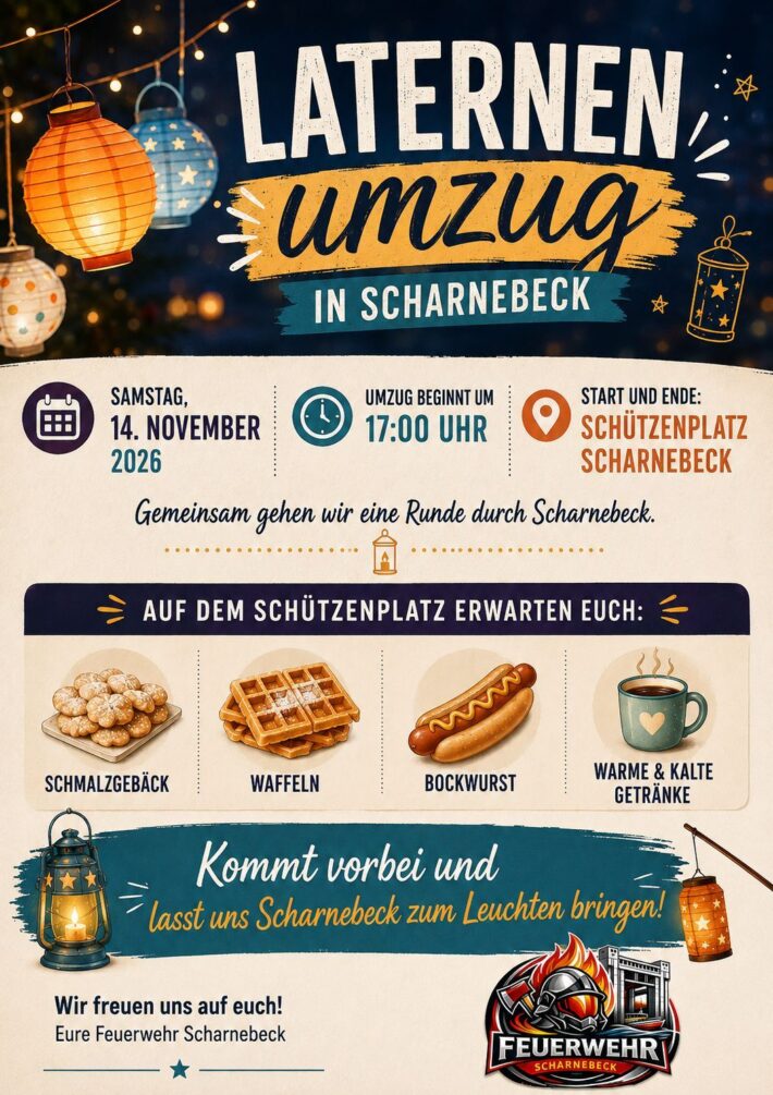 Laternenumzug in Scharnebeck